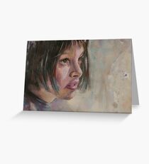 Matilda - Leon - The Professional - Natalie Portman Greeting Card
