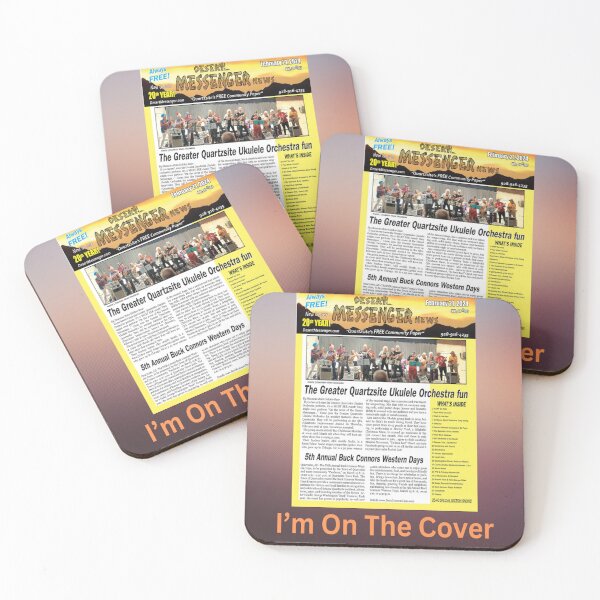 Item preview, I'm On The Cover: Desert Mesenger designed and sold by MudmanExpress.