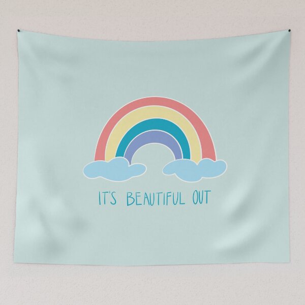 Item preview, It's Beautiful Out (When There's a Rainbow) designed and sold by MustardKitty.