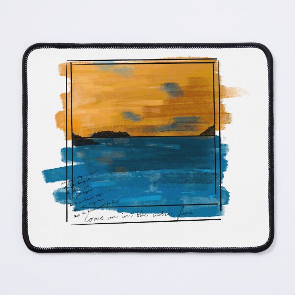 Item preview, Sunset on horizon with lyrics designed and sold by dogustart.