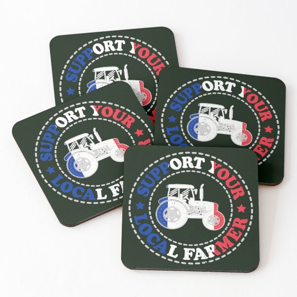 Item preview, Support Your Local Farmers, FR, France, Paris designed and sold by Cerulean-Shop.