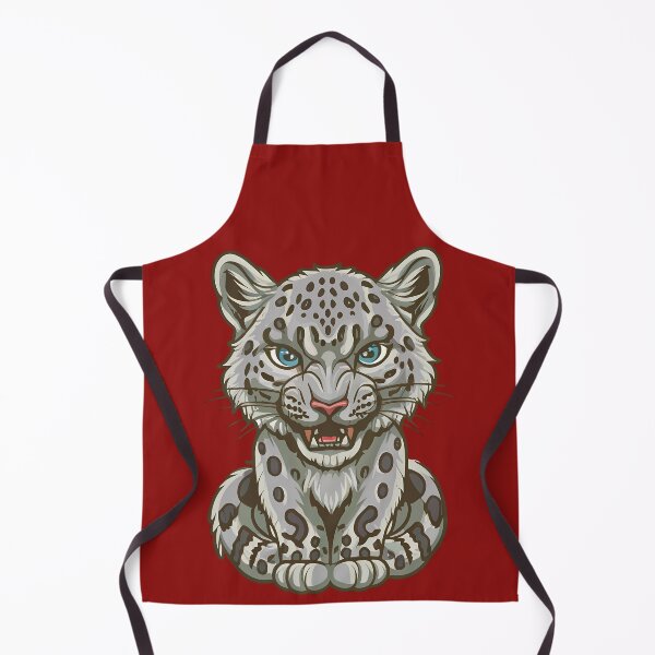 Item preview, Wild Angry Snow Leopard designed and sold by Irbisinthebox.