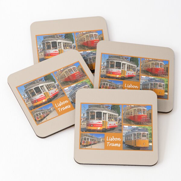 Item preview, Lisbon Tram Cars designed and sold by RedHillDigital.