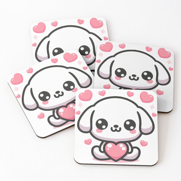 Item preview, Cute Puppy Dog Heart Valentin Day designed and sold by Karma Design.