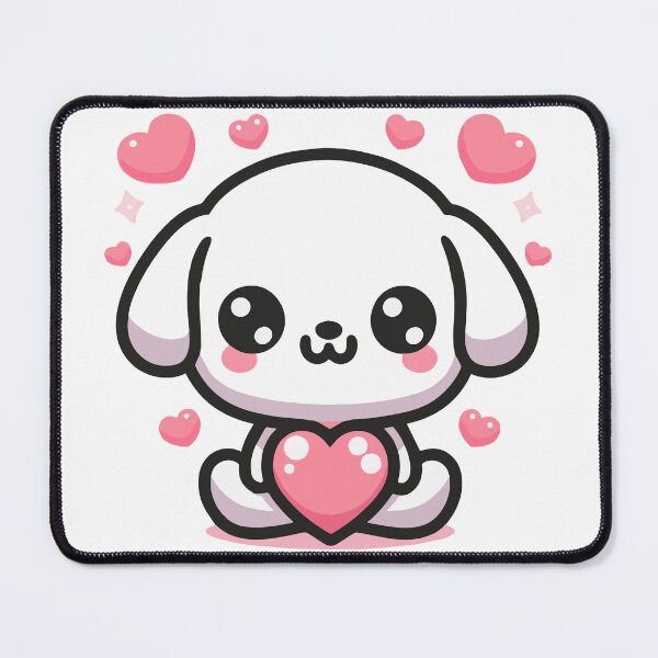 Item preview, Cute Puppy Dog Heart Valentin Day designed and sold by Karma Design.