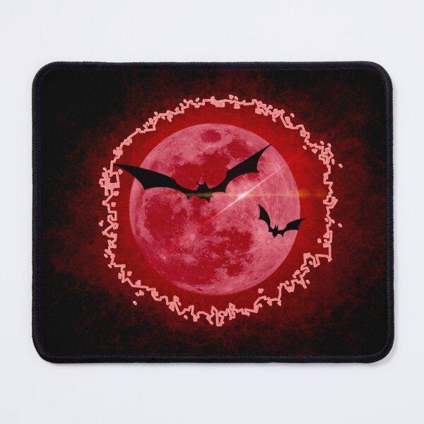 Item preview, Red moon bat designed and sold by MonaLisaStore.