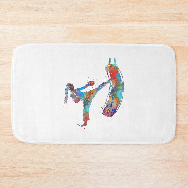 Item preview, Kickbox Female Martial Artist  designed and sold by Rosaliartbook.