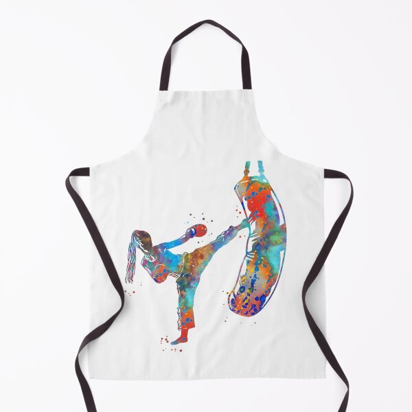 Item preview, Kickbox Female Martial Artist  designed and sold by Rosaliartbook.