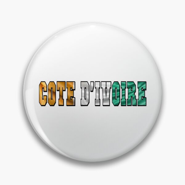 Item preview, Côte d’Ivoire Country Flag Typography designed and sold by TravelWish.