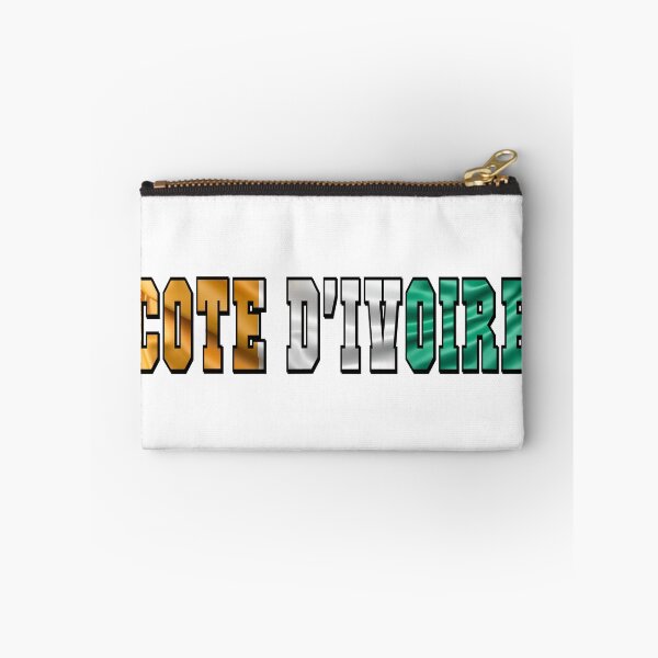 Item preview, Côte d’Ivoire Country Flag Typography designed and sold by TravelWish.