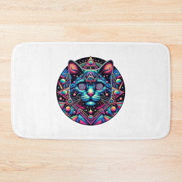 Item preview, Cosmic Cat with Swirling Galaxies in its Eyes designed and sold by Philip-p22.