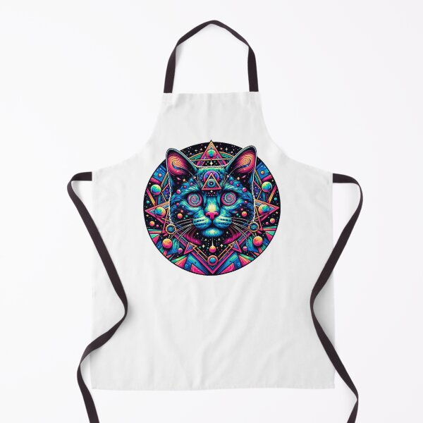 Item preview, Cosmic Cat with Swirling Galaxies in its Eyes designed and sold by Philip-p22.