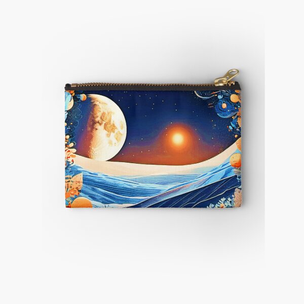 Item preview, Lunar Kaleidoscope: Vibrant Moon Art designed and sold by Health And Fitness Posts e-Store.