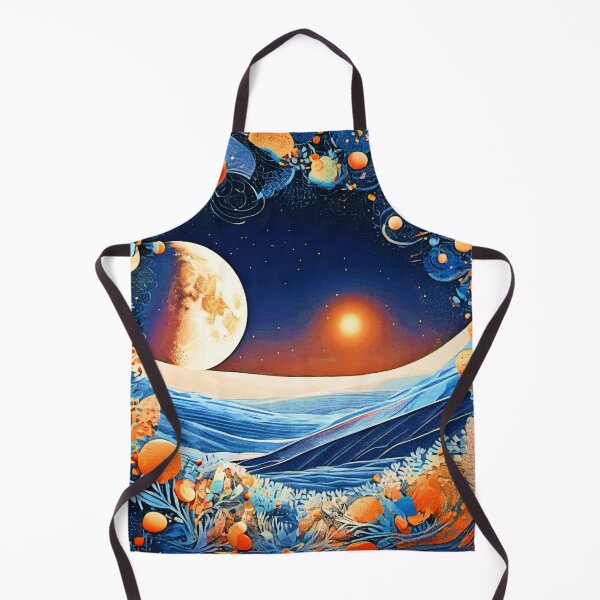 Item preview, Lunar Kaleidoscope: Vibrant Moon Art designed and sold by Health And Fitness Posts e-Store.