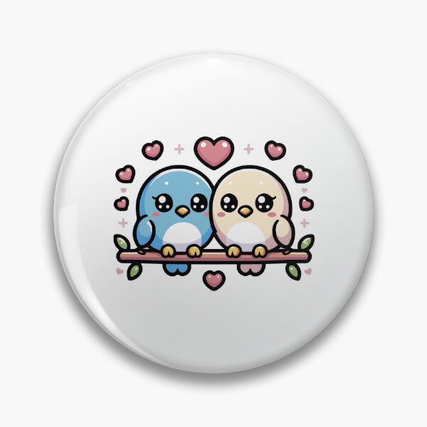 Item preview, Cute Love Bird Heart Valentin Day designed and sold by Karma Design.