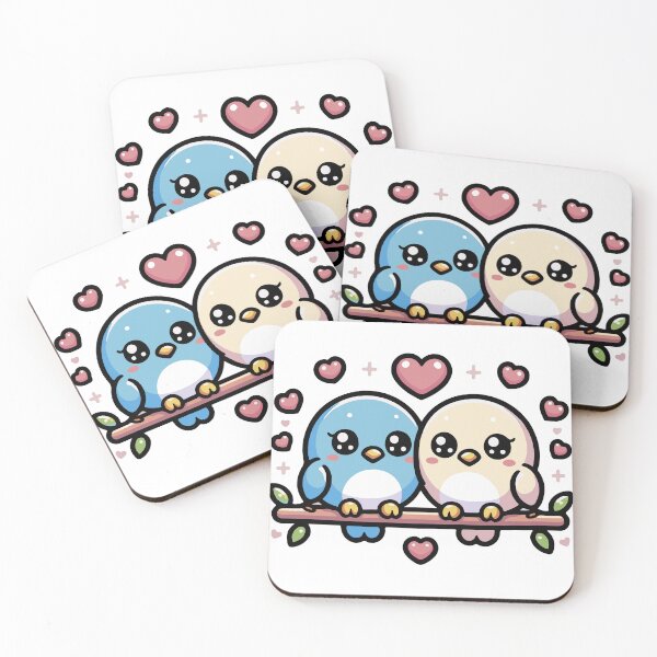Item preview, Cute Love Bird Heart Valentin Day designed and sold by Karma Design.