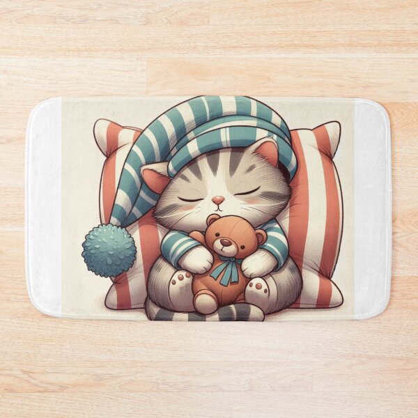 Item preview, Sleepy kitten designed and sold by FrancelaSegura.