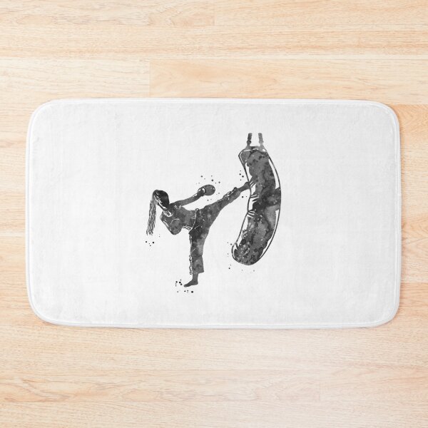 Item preview, Kickbox Female Martial Artist  designed and sold by Rosaliartbook.