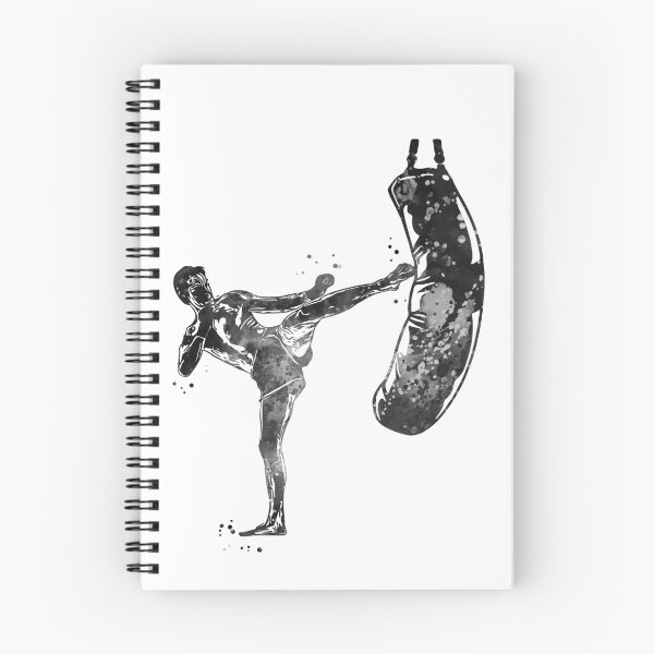 Item preview,  Kickbox Male Martial Artist  designed and sold by Rosaliartbook.