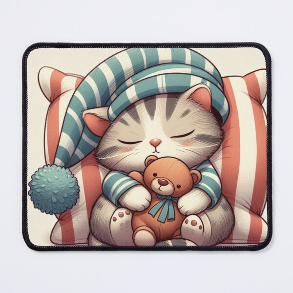 Item preview, Sleepy kitten designed and sold by FrancelaSegura.
