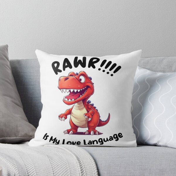 Item preview, Red Rex Love Language designed and sold by Flutterbymilk.