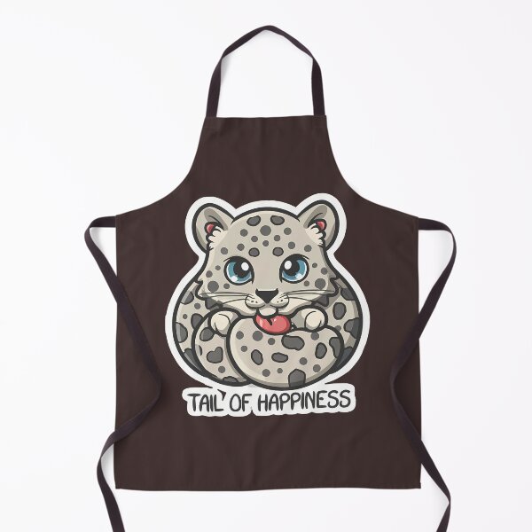 Item preview, Cute Kawaii Snow Leopard designed and sold by Irbisinthebox.