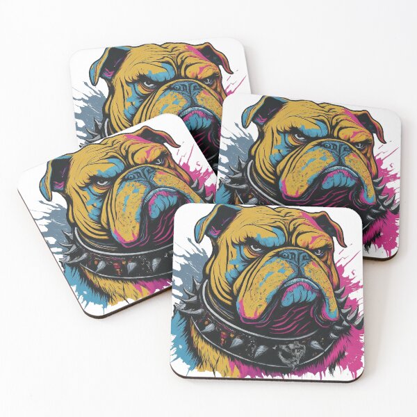 Item preview, Pop Art Bulldog designed and sold by Ascendesign.