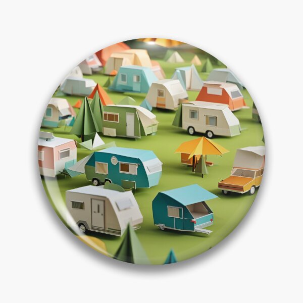 Item preview, Origami Art - Fields of Wander: Caravans in Tranquility  designed and sold by ArtfulFolds.