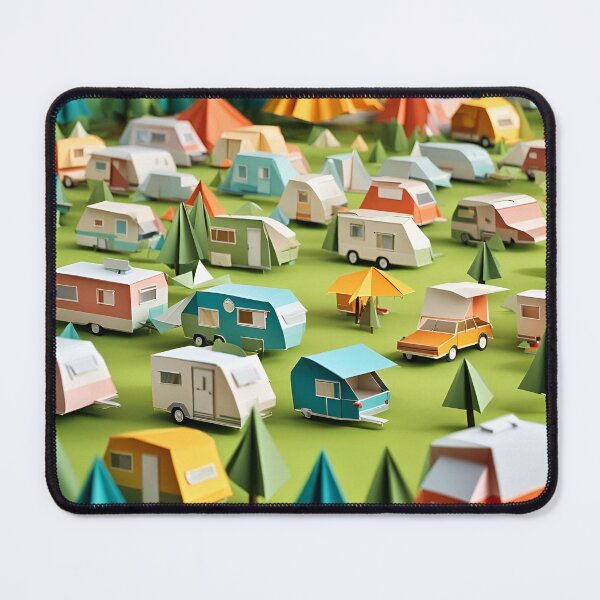 Item preview, Origami Art - Fields of Wander: Caravans in Tranquility designed and sold by ArtfulFolds.