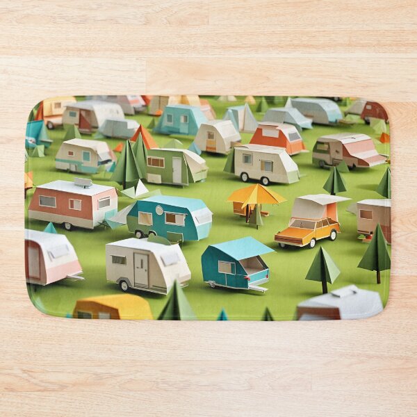Item preview, Origami Art - Fields of Wander: Caravans in Tranquility  designed and sold by ArtfulFolds.