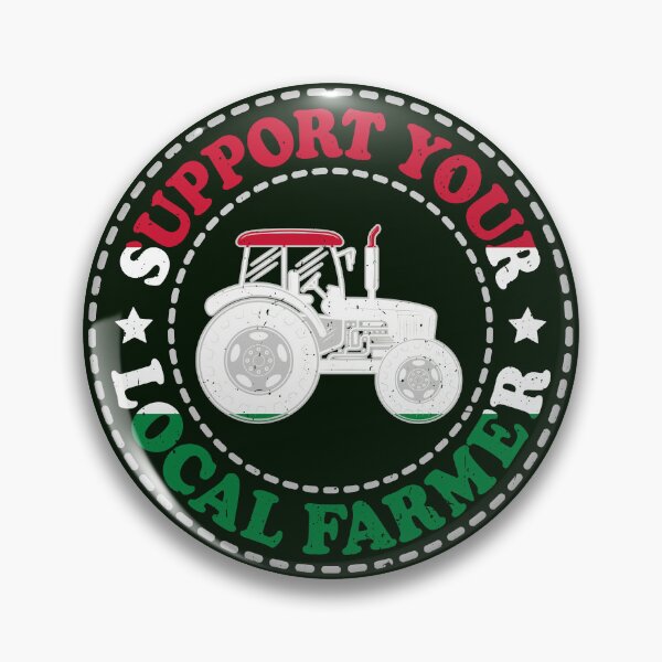 Item preview, Support Your Local Farmer, HU, Budapest, Hungary designed and sold by Cerulean-Shop.