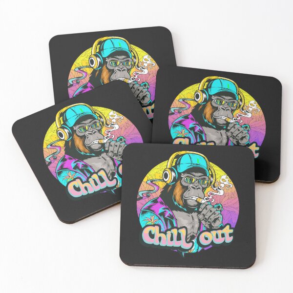 Item preview, Jungle Beats: The Chill Out Gorilla designed and sold by diegomenjivar92.