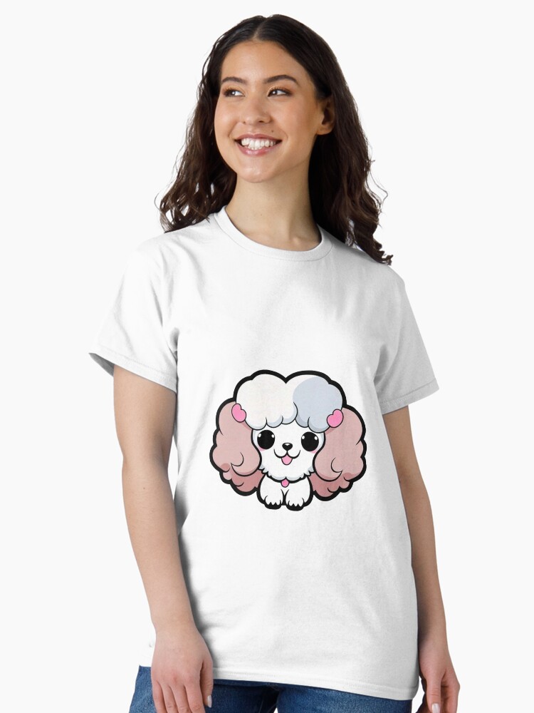 Thumbnail 2 von 7, Classic T-Shirt, Süßer Chibi Pudel designt und verkauft von Fluffy-Cat-de.