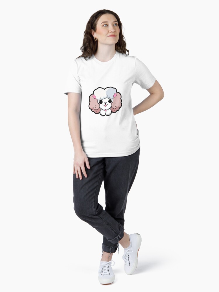 Thumbnail 4 von 7, Essential T-Shirt, Süßer Chibi Pudel designt und verkauft von Fluffy-Cat-de.