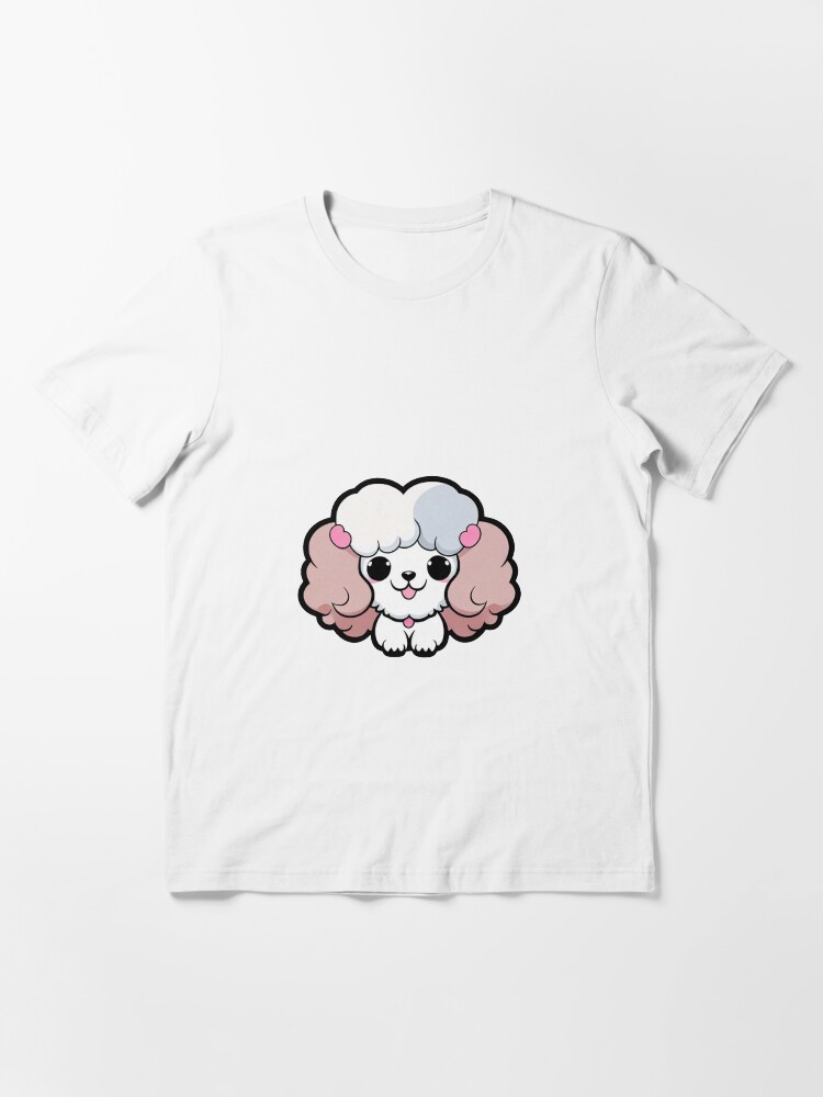 Thumbnail 3 von 7, Essential T-Shirt, Süßer Chibi Pudel designt und verkauft von Fluffy-Cat-de.