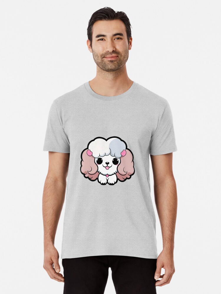 Thumbnail 1 von 6, Premium T-Shirt, Süßer Chibi Pudel designt und verkauft von Fluffy-Cat-de.