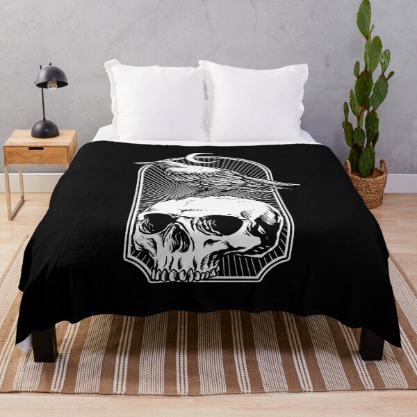 Item preview, Raven with Skull designed and sold by SunMayDown.