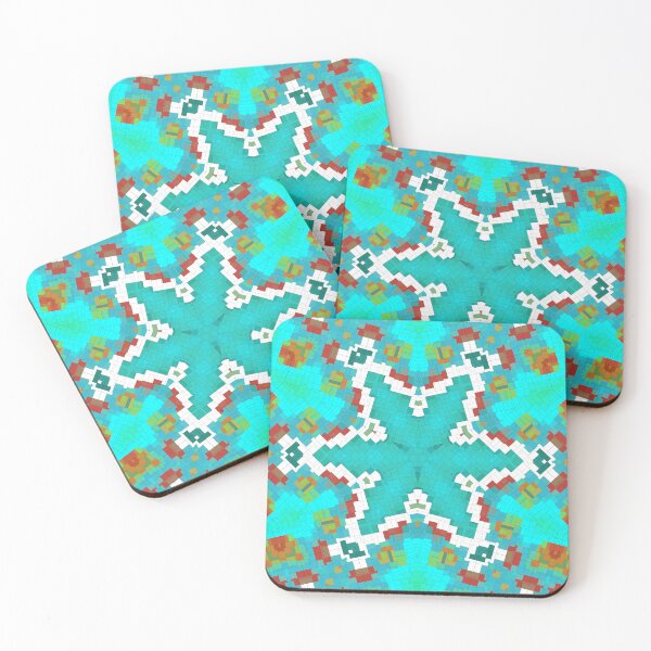 Item preview,  **MULTICOLOR EASTER PATTERN PASTEL GEOMETRY ARCHITECTURE SPRING TRIBAL TOTEM ECONOMY FAIR TRADE** designed and sold by Ralek.
