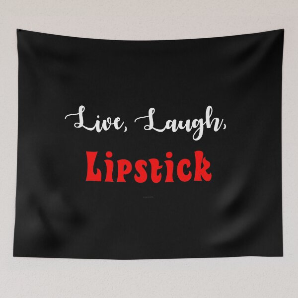 Item preview, Live, Laugh, Lipstick Retro designed and sold by Logo-A-GoGo.