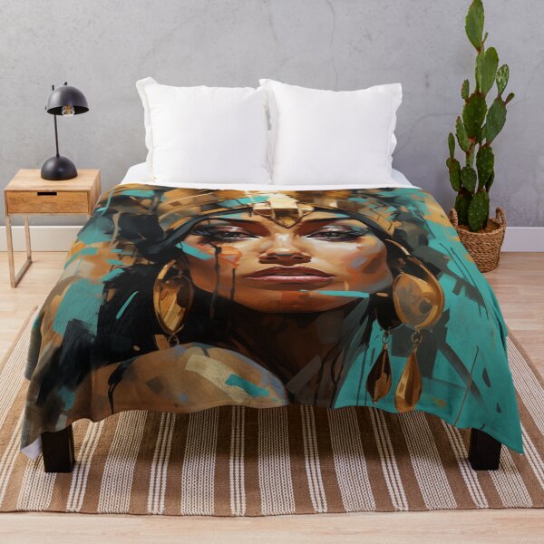 Item preview,  Inner Power -  Vibrant Modern Art Bold Abstract Eccentric Egyptian Design  designed and sold by NortonArt.