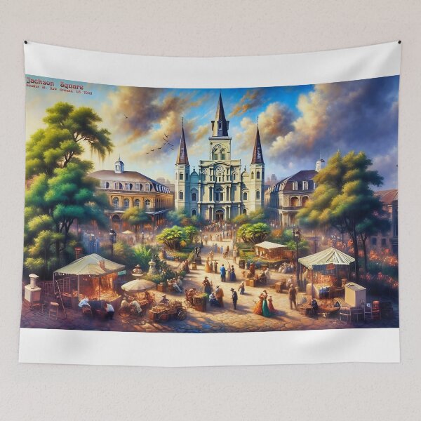Item preview, Dawn of Commerce at Jackson Square designed and sold by stevepmp.