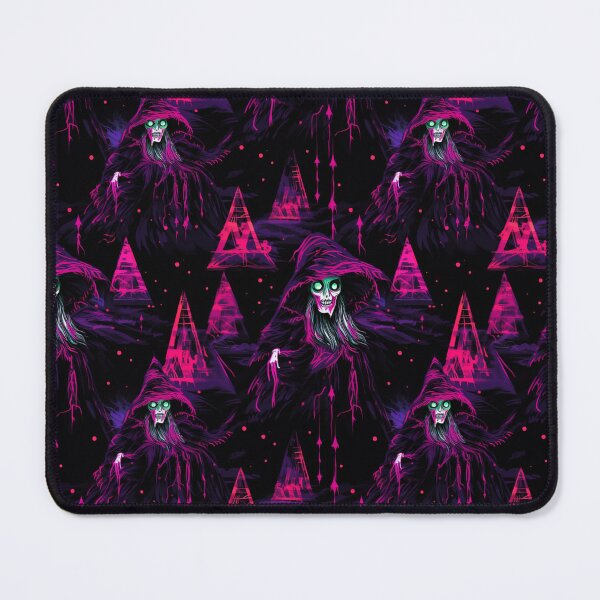 Item preview, Witches - synthwave cyberpunk pattern designed and sold by GlitchGrotesque.
