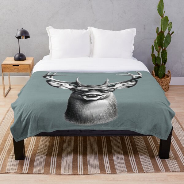 Item preview, Deer with Glasses | Wildlife Humor | Animals designed and sold by Art-Babble.