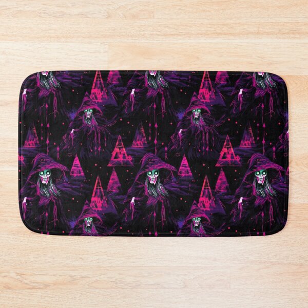 Item preview, Witches - synthwave cyberpunk pattern designed and sold by GlitchGrotesque.