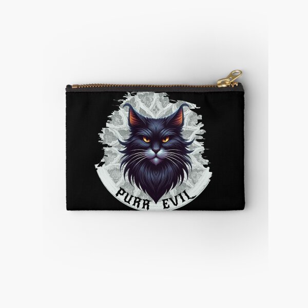 Item preview, Ronroneo malvado - gato negro designed and sold by SeledineArt.