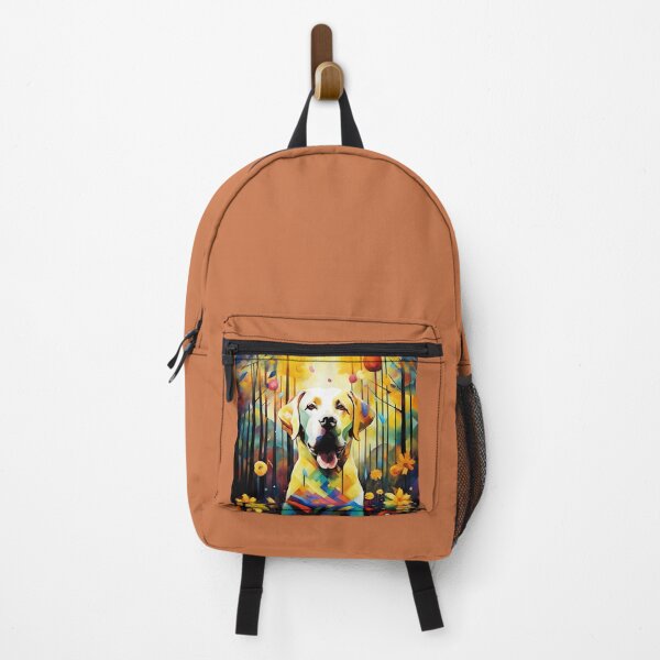Item preview, A Labrador retriever dog among fantastic colors. designed and sold by Natalia-Vlad.