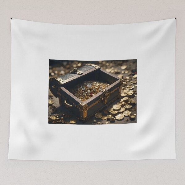 Item preview, a chest full of treasure digital art designed and sold by Artful Dreams.