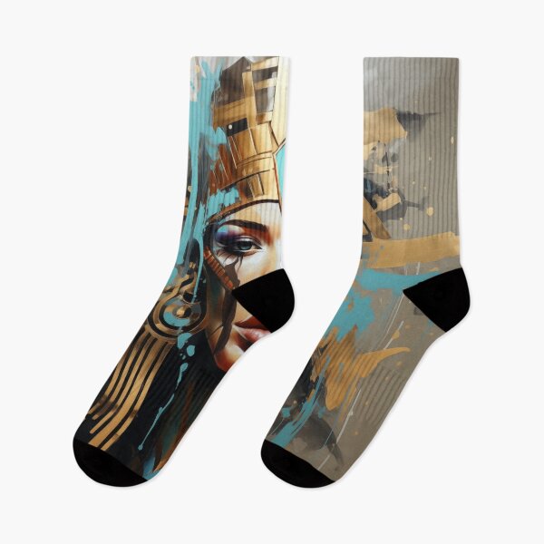 Item preview, Inner Power -  Vibrant Modern Art Bold Abstract Eccentric Egyptian Design  designed and sold by NortonArt.
