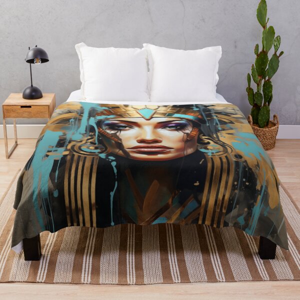 Item preview, Inner Power -  Vibrant Modern Art Bold Abstract Eccentric Egyptian Design  designed and sold by NortonArt.