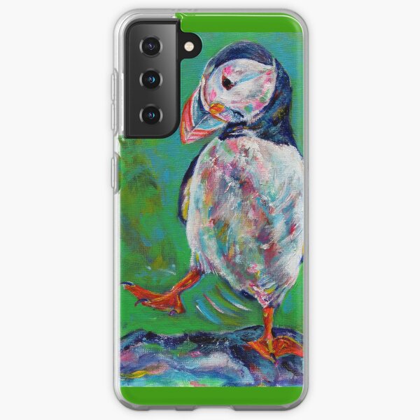 Dancing Puffin Samsung Galaxy Soft Case